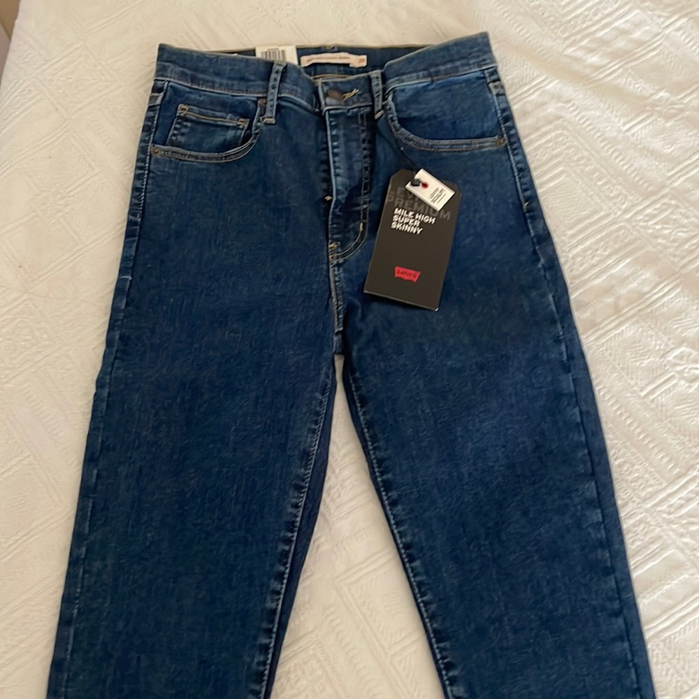 Levi’s mile high super skinny jeans